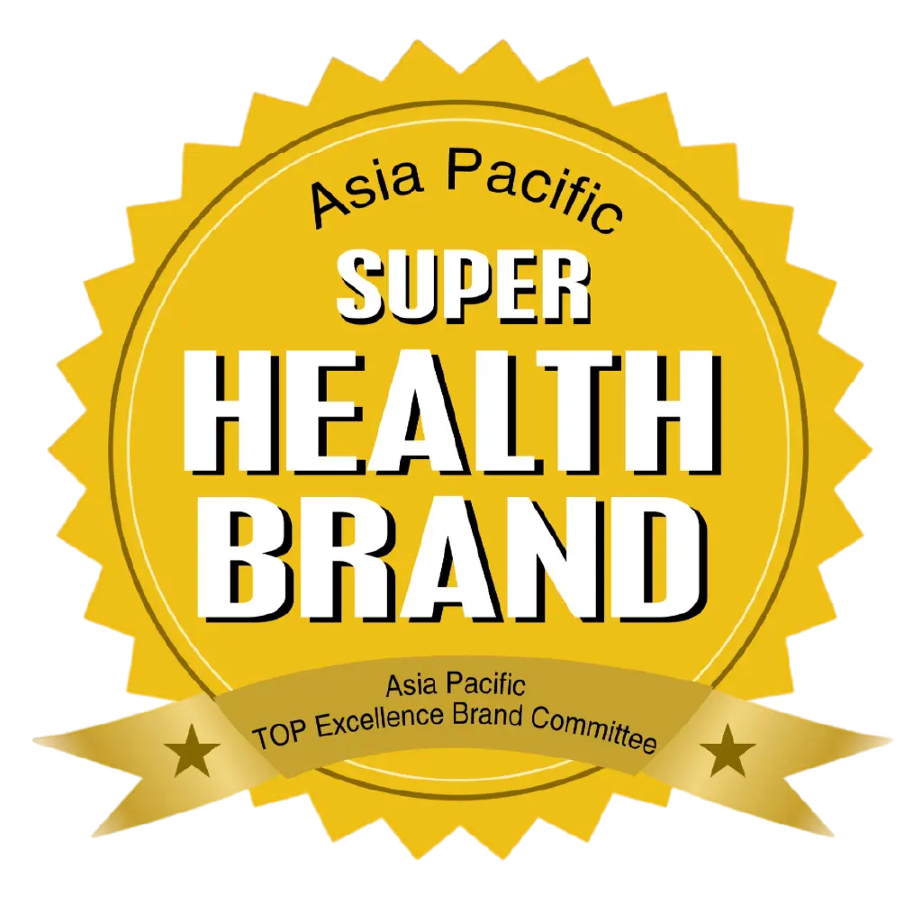 Asia Pacific Super Health Brand Award winner seal for Nanuri Food Malaysia